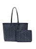 Lacoste Zely - Shopping Bag L 35 cm in mono marine 166 farine