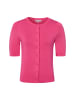 Marie Lund Kurzarm-Strickjacke in pink - 0003
