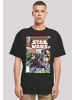 F4NT4STIC Oversize T-Shirt Star Wars Ben Kenobi Fights Alone in schwarz