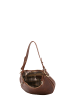 Viola Castellani Schultertasche in BROWN