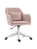Vinsetto Massage Bürostuhl-57B x 70T x 78-86H cm-Rosa