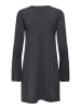 ONLY Strickkleid in Dark Grey Melange