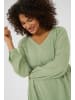 KAFFE curve Langarm-Bluse KCami Regular fit in Oil Green