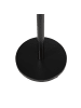 Beliani Kleiderständer AUBUM in Schwarz/Braun - (W) 29 x (H) 170 x (L) 29 cm