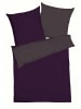 JACK 3 tlg. Mako Satin Bettwäsche 200x200cm Password in Violett