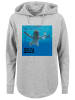 F4NT4STIC Oversized Hoodie Nirvana Rock Band Nevermind Album in grau