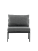 home24 Loungesessel Copacabana in Schwarz