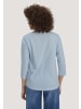 Hessnatur Hessnatur Light Slub Longsleeve Relaxed aus reiner Bio-Baumwolle in perlblau