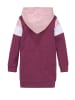 Kidsworld Sweatkleid in rosa-weiß-bordeaux