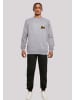 F4NT4STIC Sweatshirt Rainbow Turtle CREWNECK in grau meliert