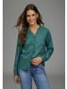 Laura Scott Longbluse in petrol