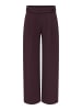 JDY Hose mit weitem Beinschnitt in Chocolate Plum