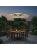 SONGMICS Sonnenschirm Sheld in Beige - (H)241 x Ø270 cm