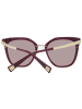 Ana Hickmann Frauen Sonnenbrille Schmetterling Rot