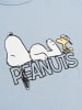 Snoopy Peanuts Snoopy Baby Strampler Overall Einteiler Langarm in blau