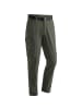 Maier Sports Zip-Hose Torid Slim in Dunkeloliv