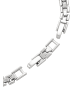 faina Women Bar Bracelet With Rhinestones in Silver
