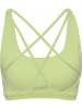 Hummel Sport-BH "Hiit Impact Strap Bra" in Grün