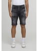 2Y Premium Denim Short in black