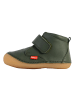 Kickers Scratch-Sneaker aus Leder für Kinder – Sabio Grün