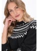 DreiMaster Maritim Women Sweater in navy offwhite
