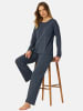 Schiesser Pyjama Casual Nightwear in graphit