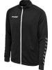 Hummel Jacke Hmlauthentic Poly Zip Jacket in BLACK/WHITE