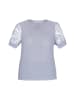 Sidona Women Plus Size Top in Light Blue