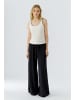 Oui Tank Top in white black