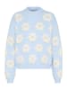 CULTURE Strickpullover CUcharla Oversize fit in Cashmere Blue