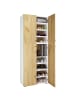ebuy24 Schuhschrank LonaXXL9DT weiß Weiß 70 x 39 cm