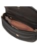 DuDu Schultertasche Leder 22 cm in black