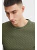 !SOLID Strickpullover SDElijah - 21107501  Strickpullover mit Strukturmuster in Grün