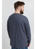 !SOLID Longsleeve in blau