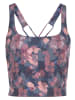 LASCANA ACTIVE Crop-Top in Gemustert