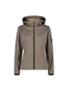 cmp Fleecehoodie, Fleecejacke WOMAN JACKET ZIP HOOD in Beige