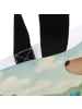Mr. & Mrs. Panda Tote Bag Hund Blume Design ohne Spruch in Weiß