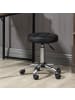HOMCOM Rollhocker-Ø35,5 x 51-67H cm-Schwarz