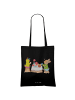 Mr. & Mrs. Panda Shopping Tasche Ostern Frühstück ohne Spruch in Schwarz