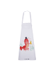 Mr. & Mrs. Panda Schürze Hummer Weizen ohne Spruch in Weiß