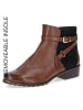 Caprice Stiefelette in creme