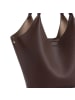 Seidenfelt Nelma Shopper Tasche 45 cm in dark brown