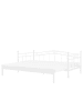 Beliani Tagesbett TULLE in Weiß - (W) 92 x (H) 86 x (L) 209 cm