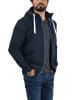 !SOLID Kapuzensweatjacke SDBenn High Neck Zip-Hoodie in Dunkelblau
