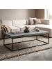 KADIMA DESIGN Couchtisch 120x60x38 cm Sofatisch in Beton-Optik Modern, Design in Grau