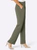 creation L Bundfaltenhose in khaki