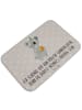 Mr. & Mrs. Panda Badvorleger Koala Geschenk mit Spruch in Grau Pastell