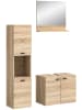 ebuy24 Badmöbelset Boston Eiche 102 x 33 cm