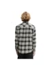 TOM TAILOR Denim Langarmhemd in black white check