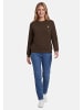 U.S. Polo Assn. Pullover USZoee – Damen Sweatshirt mit Rundhalsausschnitt in Choco